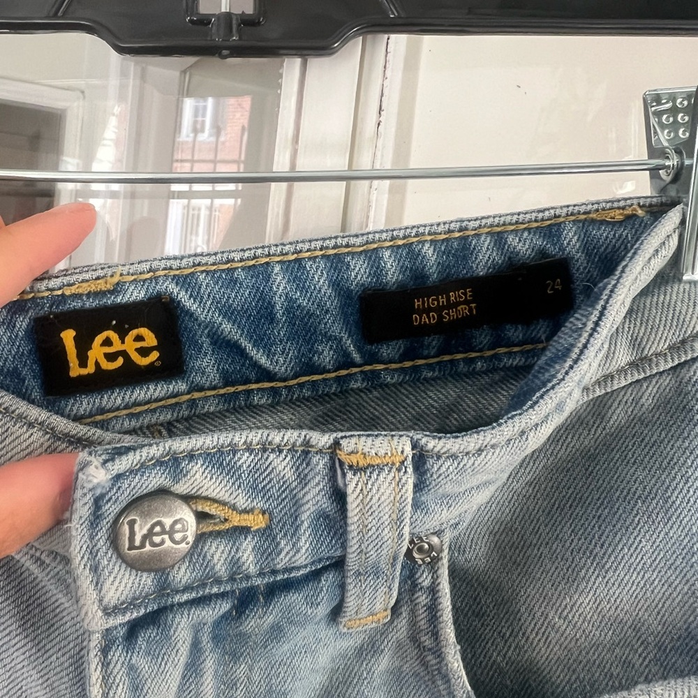 LEE Women's High Rise Dad Short - Picture 2 of 3
